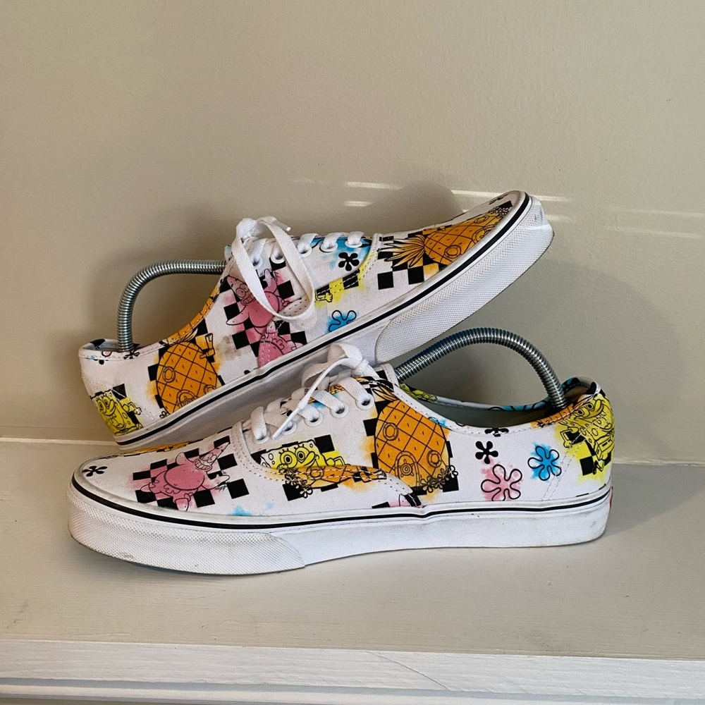 Vans Spongebob Squarepants Authentic Size 12 Airb… - image 3